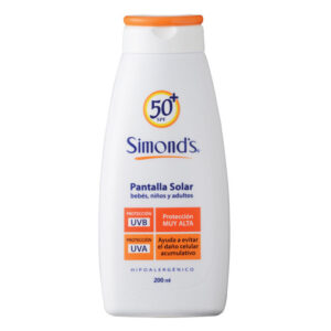 SIMONDS FRASCO FPS 50 PANTALLA HIPOALERGENICO 200 ML