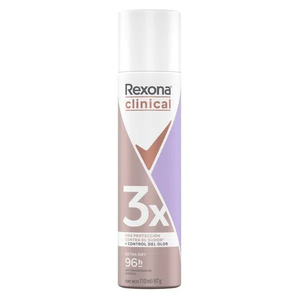 REXONA CLINICAL MUJER SPRAY EXTRA DRY 100 ML