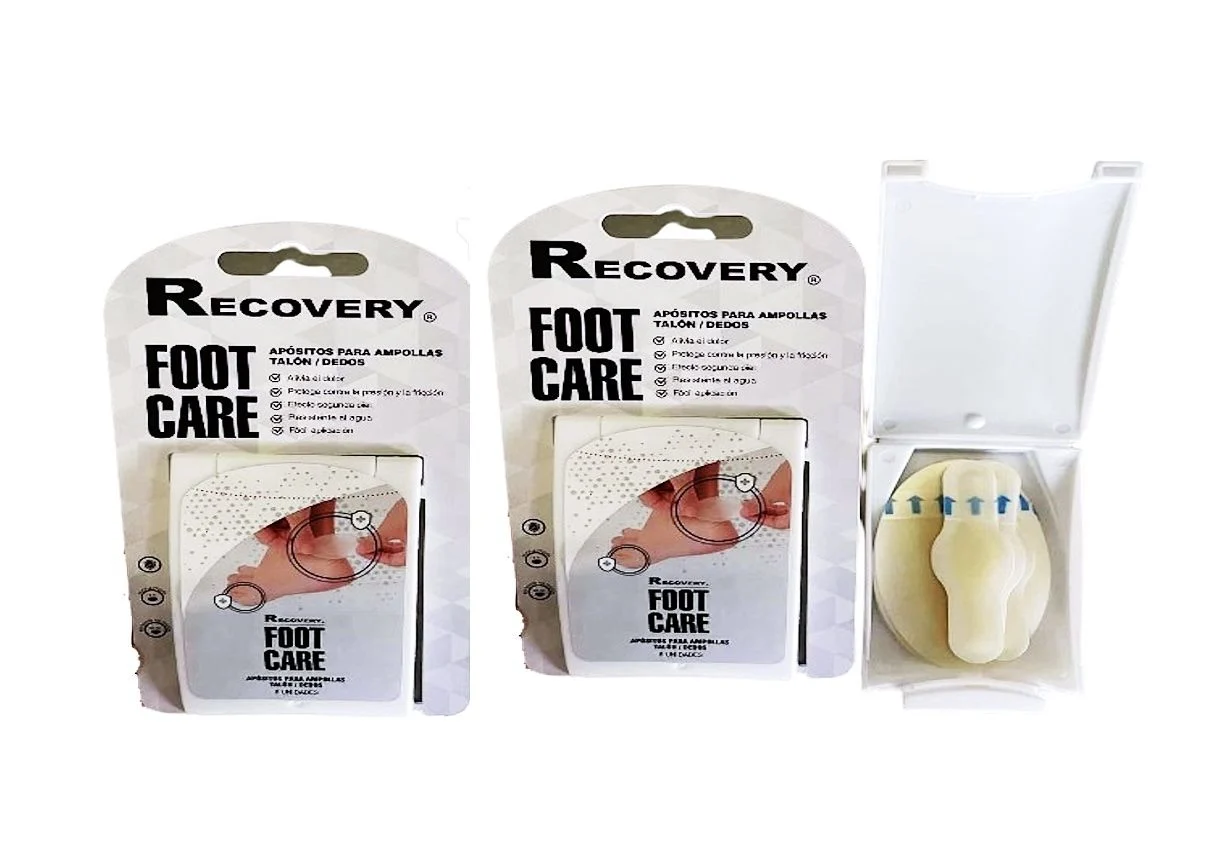 RECOVERY APOSITOS PARA AMPOLLAS TALON/DEDO X 6 UND