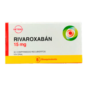 RIVAROXABAN 15MG X 30 COM.