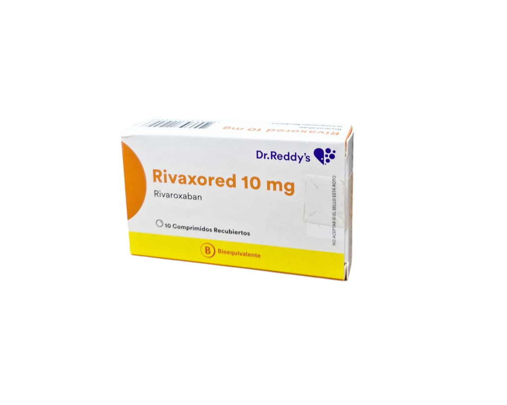 RIVAXORED 10MG 10 COMP. (RIVAROXABAN)