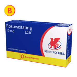 ROSUVASTATINA 10MG 30 COMP. (CHILE)