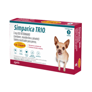 SIMPARICA TRIO 1.25 A 2.5 KG X 3 COM.