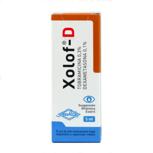 XOLOF - D SOL OFTALMICO 3.5G (TOBRAMICINA/DEXAMETASONA)