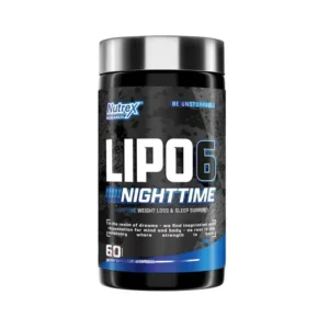 LIPO 6 BLACK NIGHTTIME X 60 CAPS NUTREX