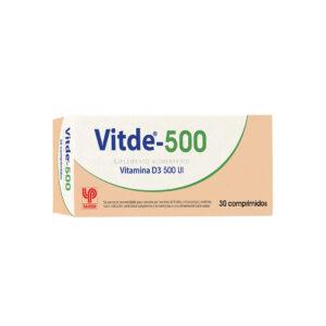 VITDE-500 30 COMP. (VITAMINA D)