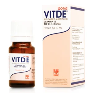 VITDE GOTAS ORALES 800UI 10ML