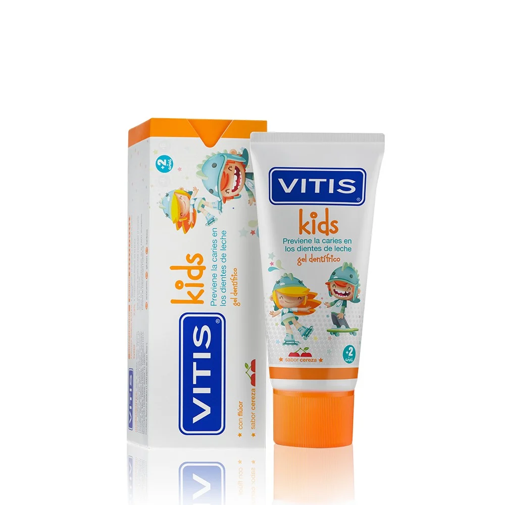 VITIS KIDS PASTA DENTAL SABOR CEREZA 50GR