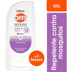 OFF! DEFENSE GEL REPELENTE BEBE +3 MESES X 100ML