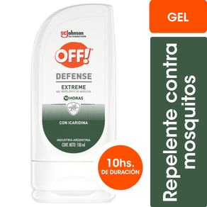 OFF! DEFENSE EXTREME GEL REPELENTE X 100ML