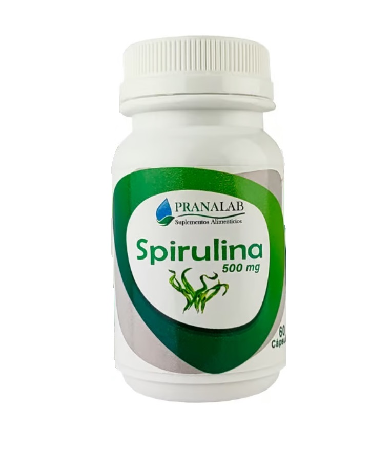 SPIRULINA 500 MG X 60 CAPSULAS