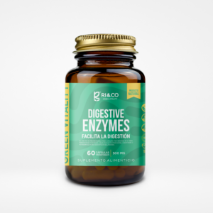 ENZIMAS DIGESTIVAS 500 MG X 60 CAPS. RI&CO