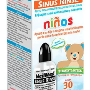 SINUS RINSE NIÑOS KIT X 30 SBR NEILMED