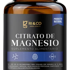 CITRATO DE MAGNESIO 90 CAPSULAS RI&CO