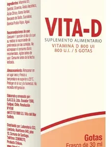 VITA-D VIT. D 800 U.I. GOTAS X 30 ML VITALAB
