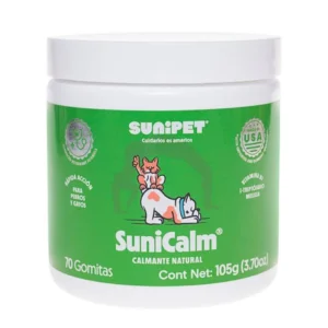 SUNIPET SUNIFLEX PERRO/GATO FRASCO X 105 G (70 GOMITAS)