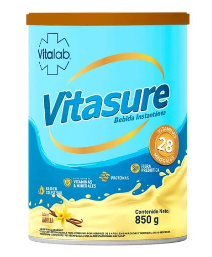 VITASURE VAINILLA 850G (VITALAB)