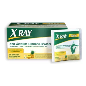 X RAY COLAGENO VIT C, ZINC, COENZIMA Q10, VIT B12 SABOR PIÑA X 321GR
