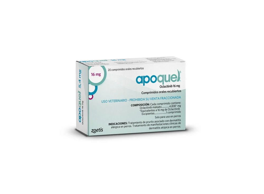 APOQUEL OCLACITINIB 16MG X 20 COM.