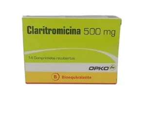 CLARITROMICINA 500 MG 14 COMP