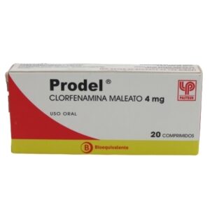 PRODEL 4MG 20 COMP. (CLORFENAMINA)